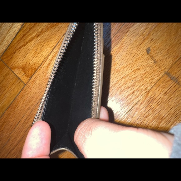 Saint Laurent Fragments Zipped Leather Card Holder W/Box - Picture 3 of 6